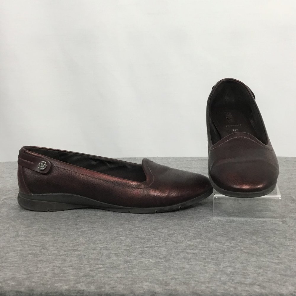 Geox Burgundy Flats